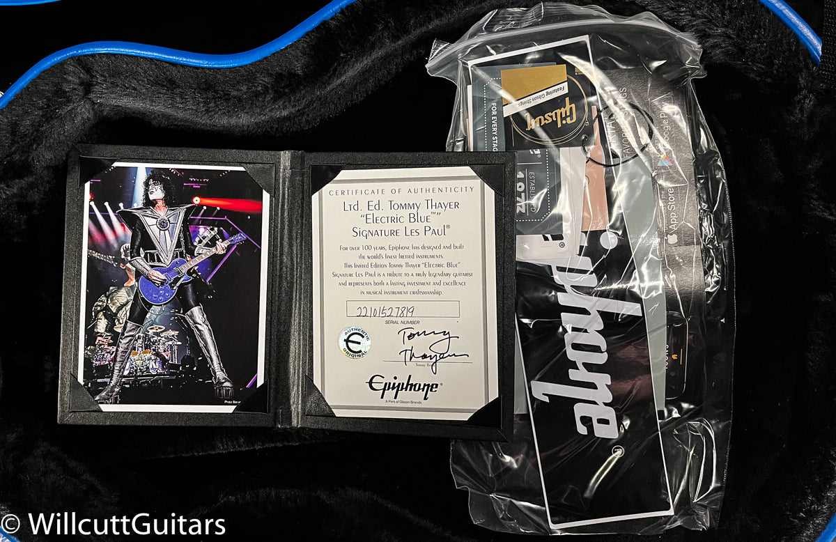 Epiphone Tommy Thayer Les Paul Electric Blue (819)