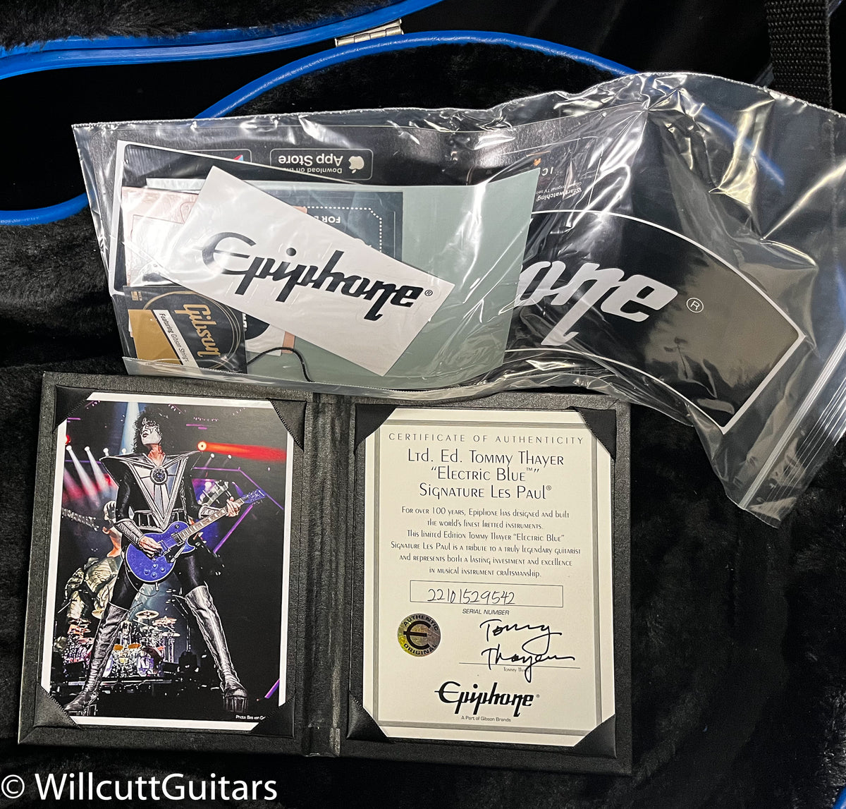 Epiphone Tommy Thayer Electric Blue Les Paul (542)