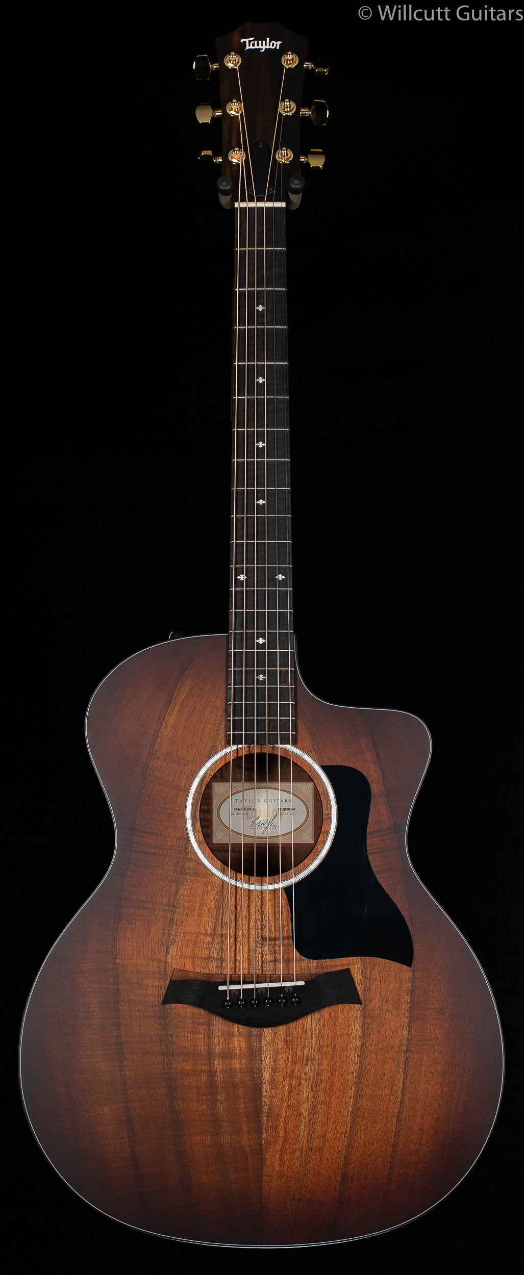 Taylor LTD 224ce-K Deluxe Satin - Willcutt Guitars