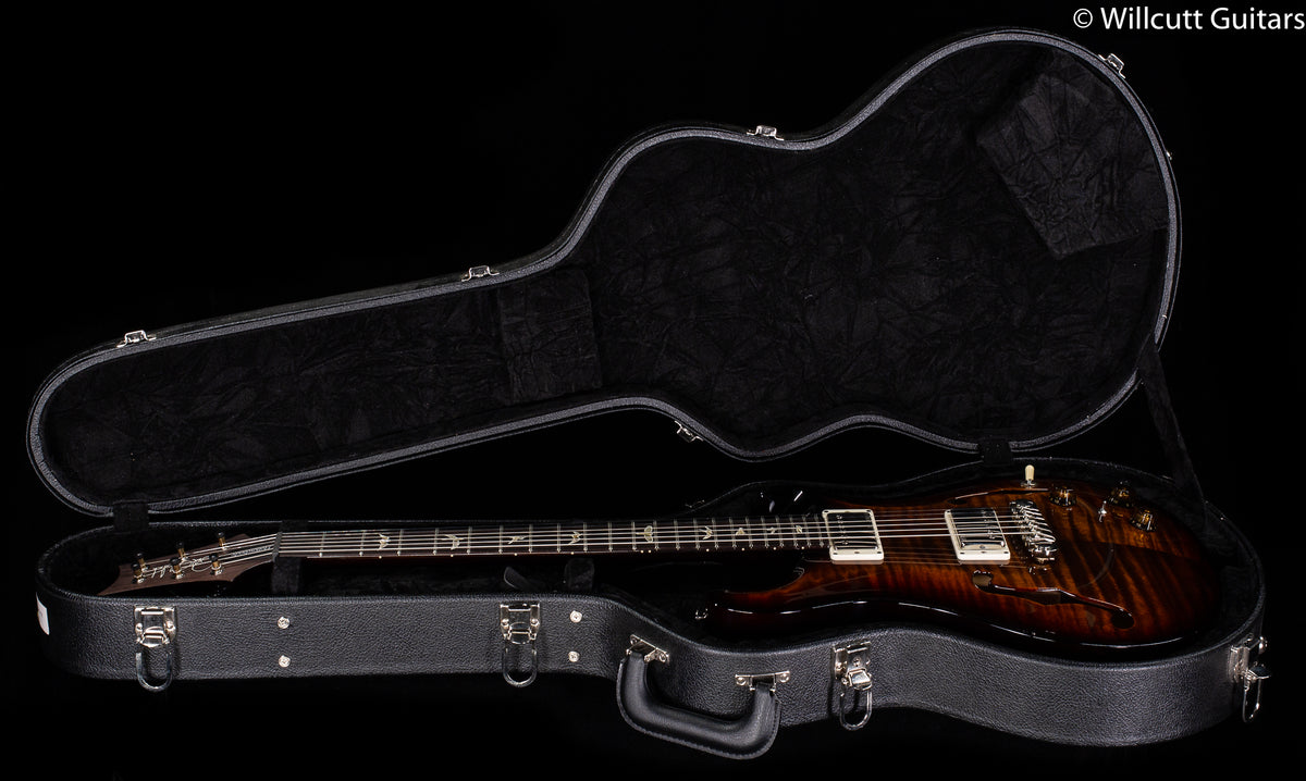 PRS Hollowbody II Black Gold Burst