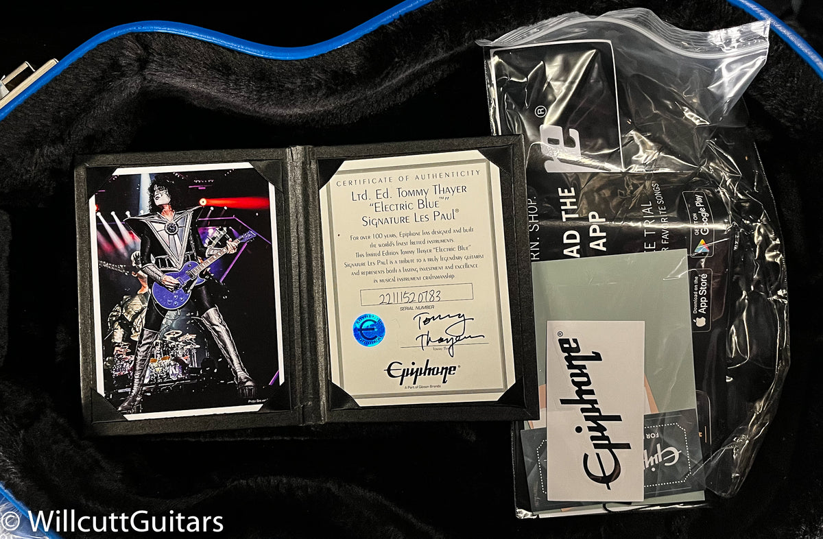 Epiphone Tommy Thayer Les Paul Electric Blue (783)