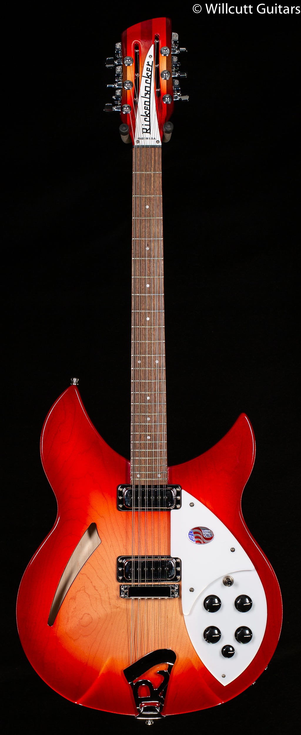 Rickenbacker 330/12 Fireglo (696) - Willcutt Guitars