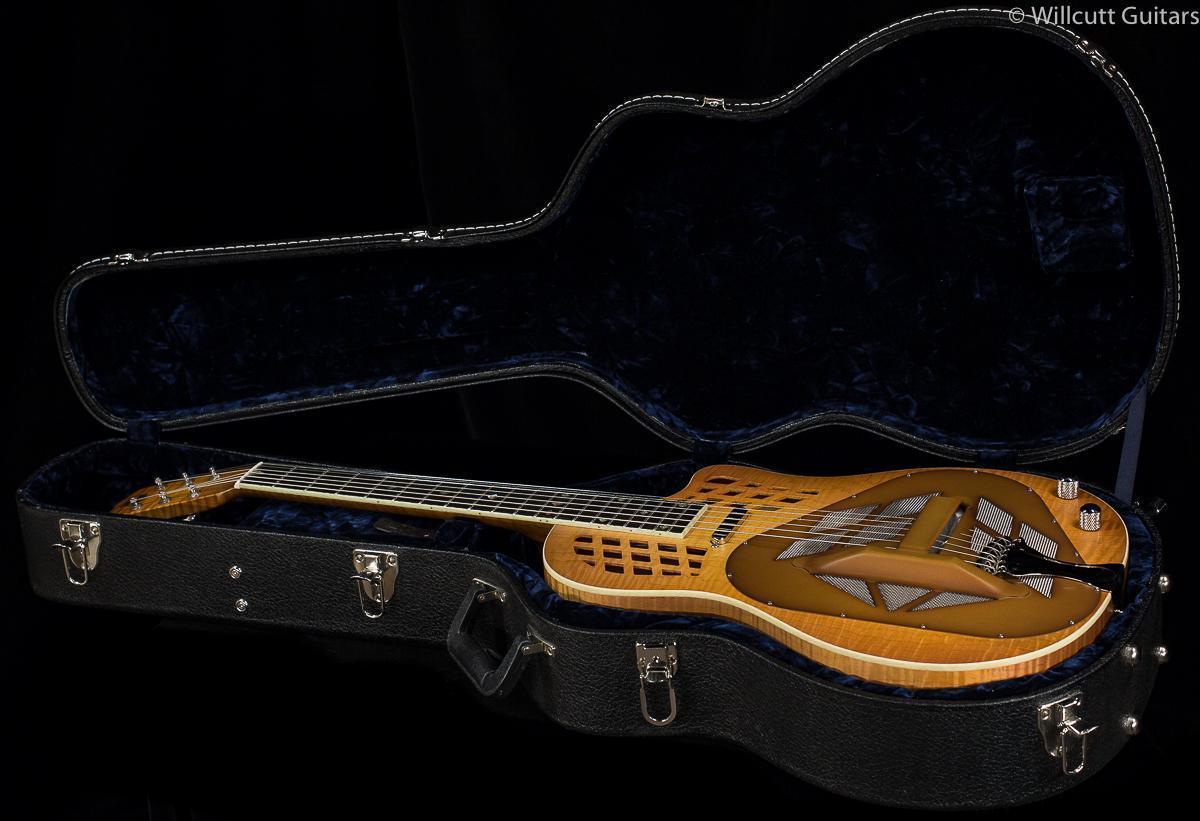 National M-1 Tricone Cutaway Flamed Maple (160)