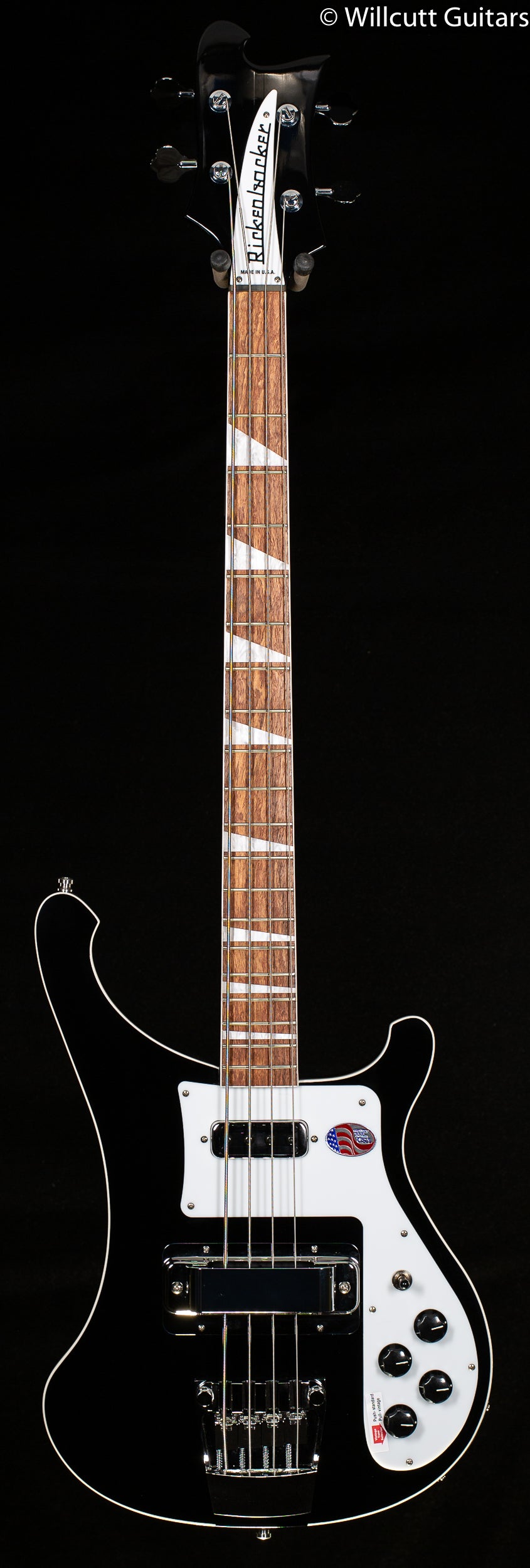 Rickenbacker 4003 Bass JetGlo Bass Guitar, Black