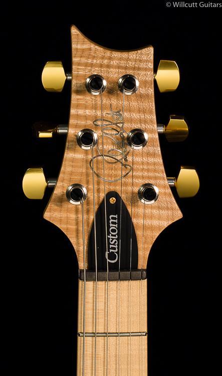 PRS Custom 22 Artist Package Black Gold Burst Flame Maple Neck (883)