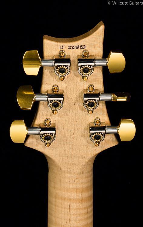 PRS Custom 22 Artist Package Black Gold Burst Flame Maple Neck (883)