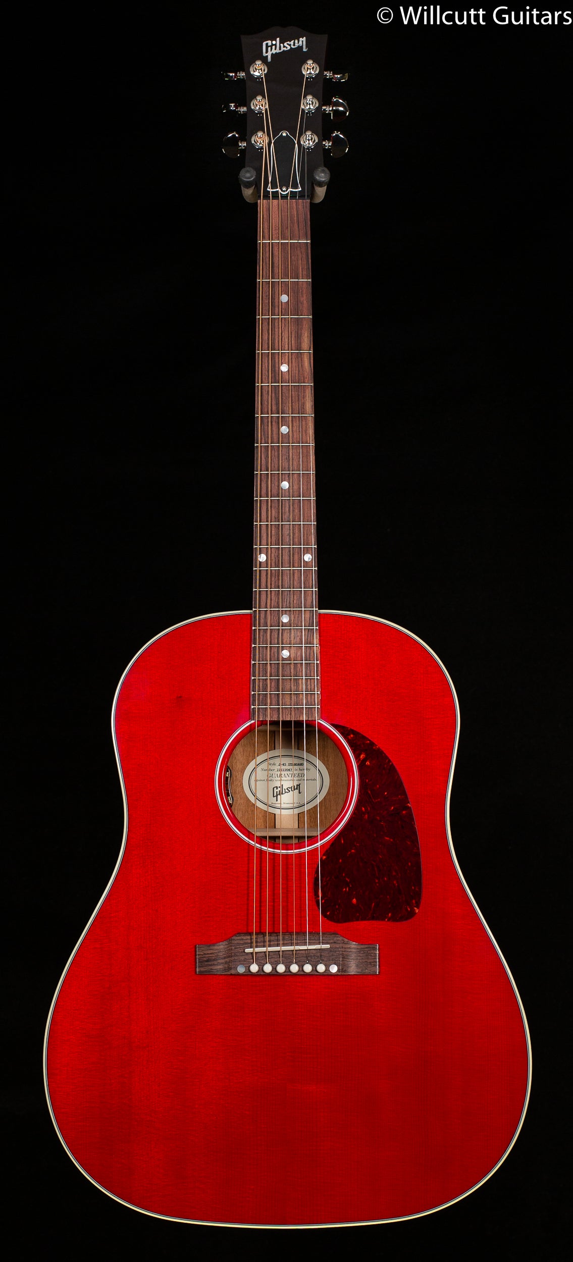 Gibson J-45 Standard Cherry (047) - Willcutt Guitars