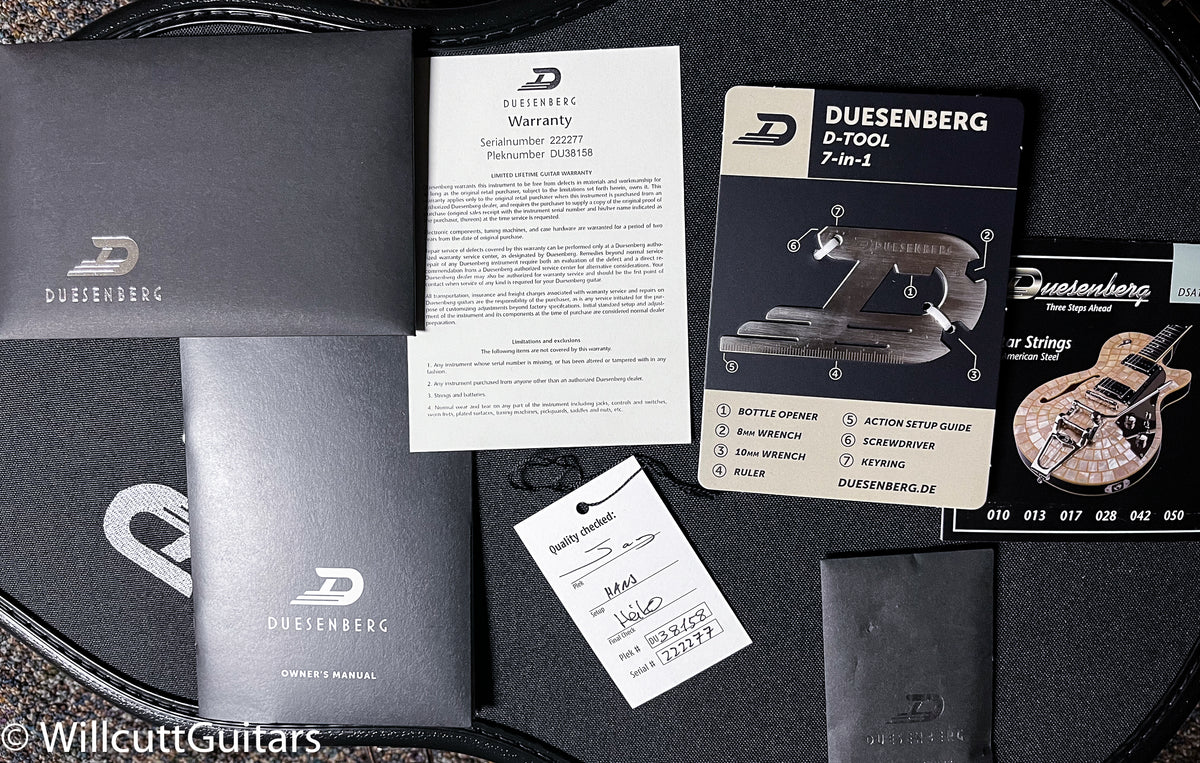 Duesenberg Alliance Joe Walsh Signature Black (277)