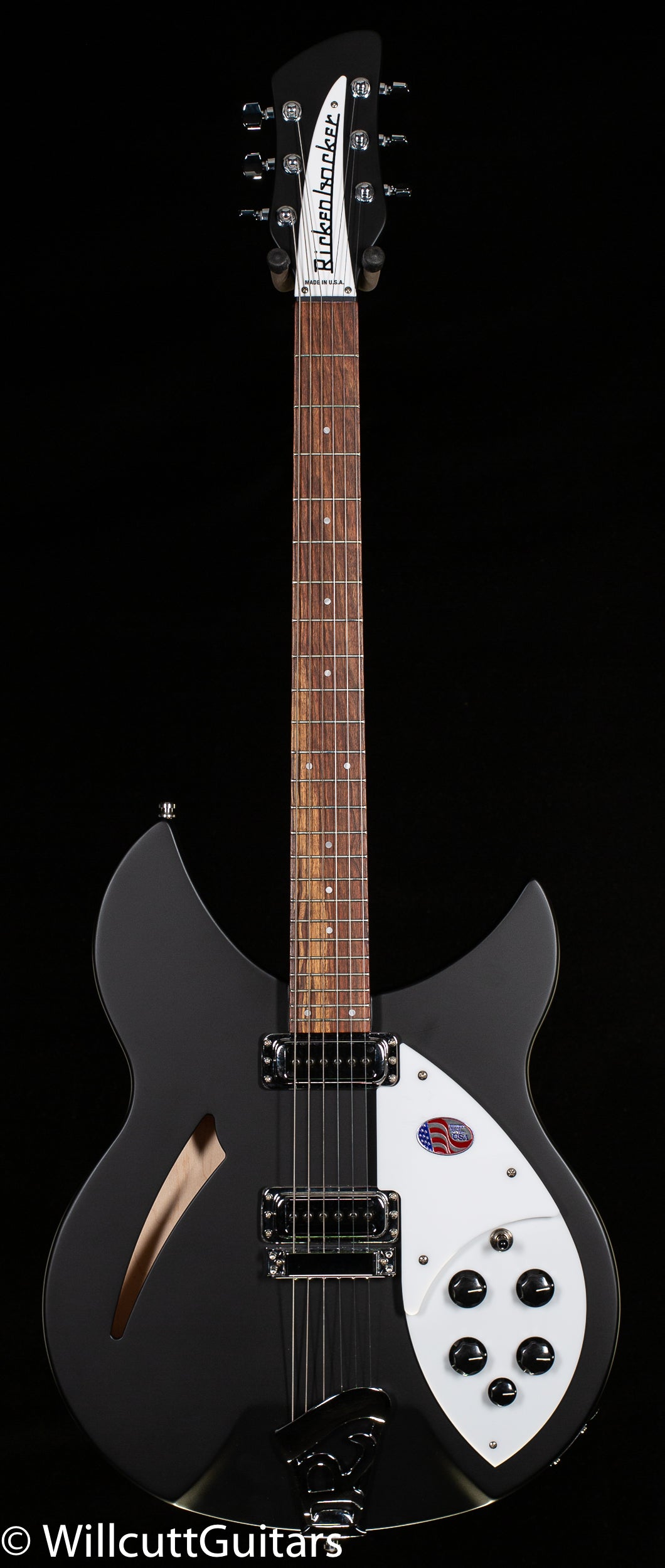 Rickenbacker 330 Matte Black (675)