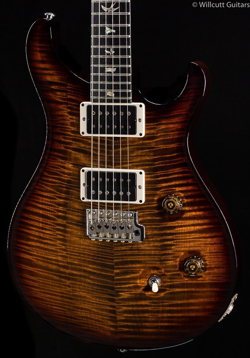 PRS Custom 24 Artist Top Black Gold Burst Stained Neck (401