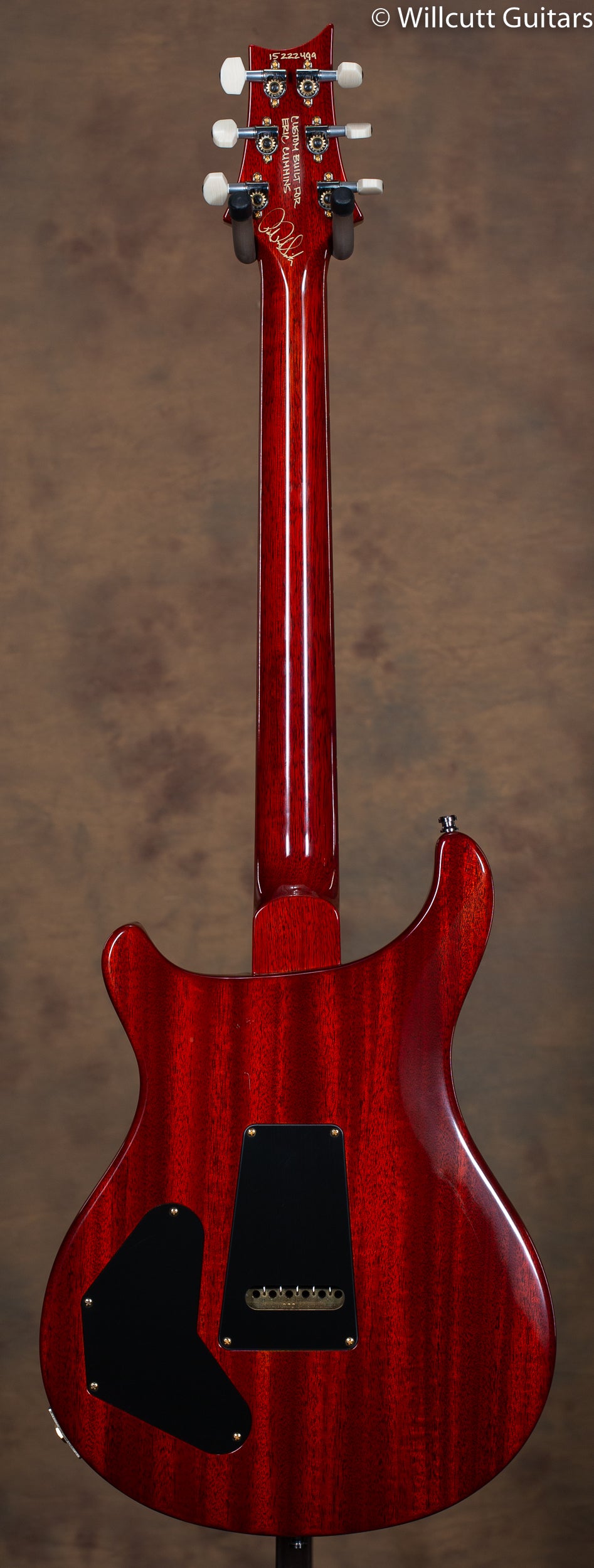 PRS DGT Vintage Amber Burst Private Stock Top