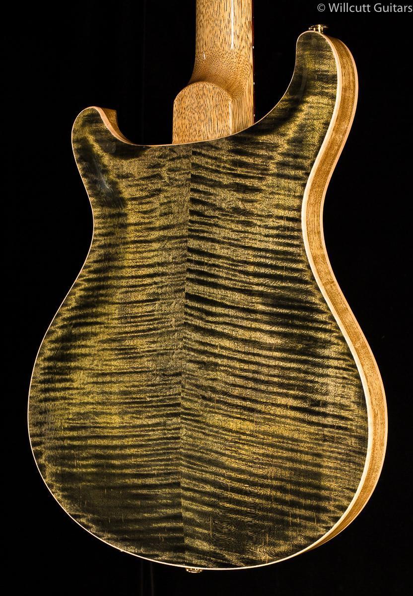 PRS Hollowbody II Obsidian Wood Library Edition