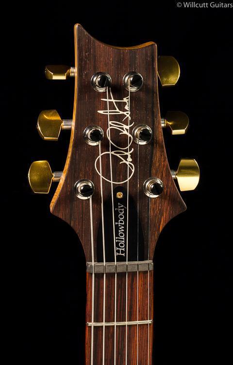 PRS Hollowbody II Obsidian Wood Library Edition