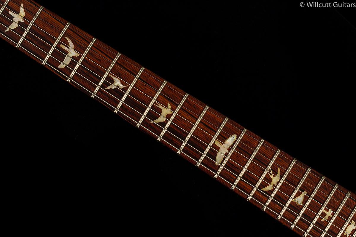 PRS Hollowbody II Obsidian Wood Library Edition