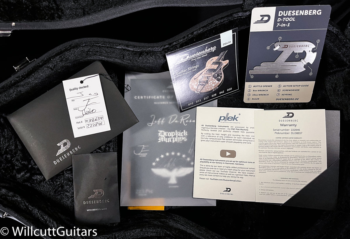 Duesenberg Alliance Jeff DaRosa Alliance Catalina Green Burst (846)