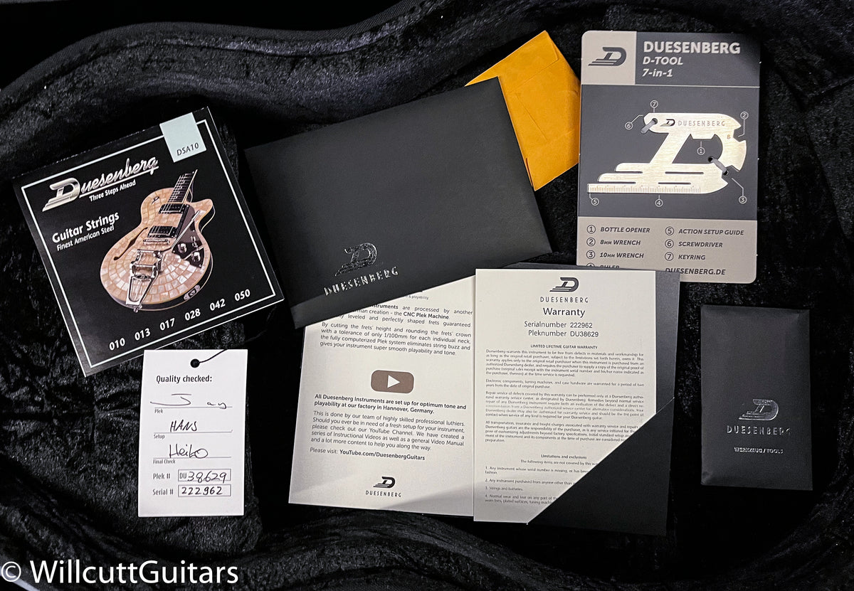 Duesenberg Starplayer TV Blue Sparkle (962)