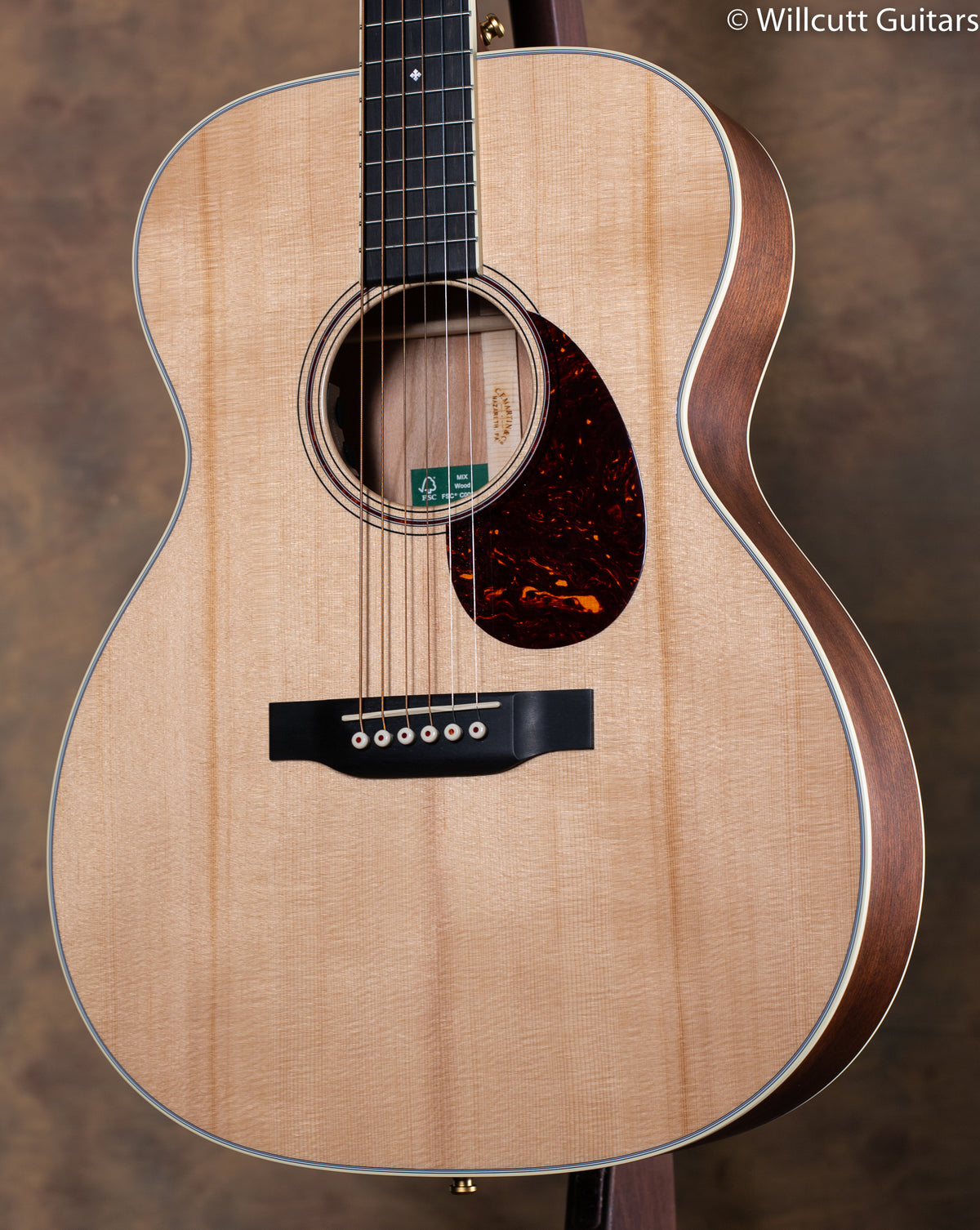 Martin OME Cherry Acoustic Electric Guitar Natural