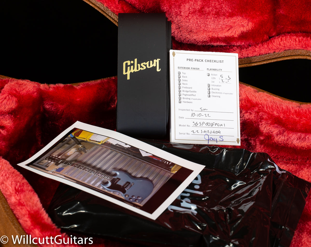 Gibson SG Special Faded Pelham Blue Lefty (404)