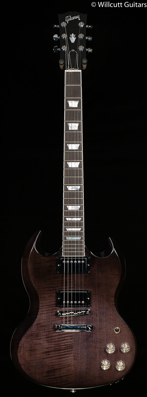 Gibson SG Modern Trans Black Fade - Willcutt Guitars