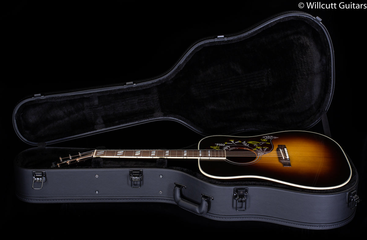 Gibson Hummingbird Standard Vintage Sunburst Red Spruce Top (081)