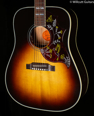 Gibson Custom Shop Willcutt Exclusive Hummingbird Standard Vintage Sunburst Red Spruce Top (082)
