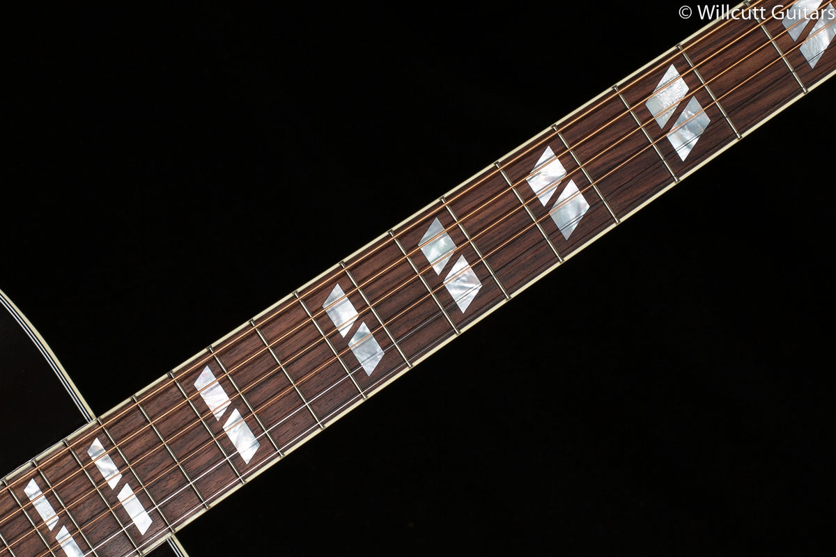 Gibson Custom Shop Willcutt Exclusive Hummingbird Standard Vintage Sunburst Red Spruce Top (082)