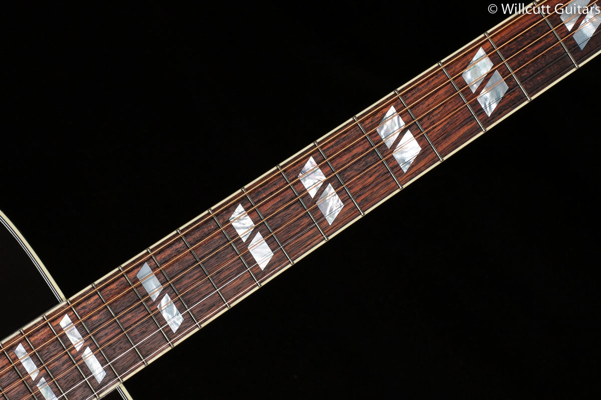 Gibson Custom Shop Willcutt Exclusive Hummingbird Standard VS Vintage Sunburst Red Spruce Top (018)