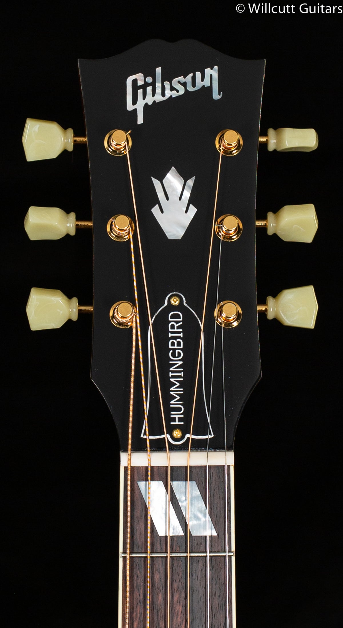 Gibson Custom Shop Willcutt Exclusive Hummingbird Original Heritage Cherry Sunburst Red Spruce top (063)
