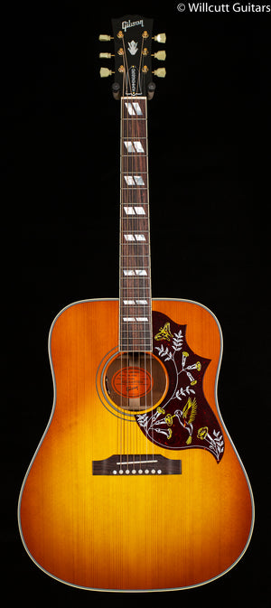 Gibson Custom Shop Willcutt Exclusive Hummingbird Original Heritage Cherry Sunburst Red Spruce Top (069)