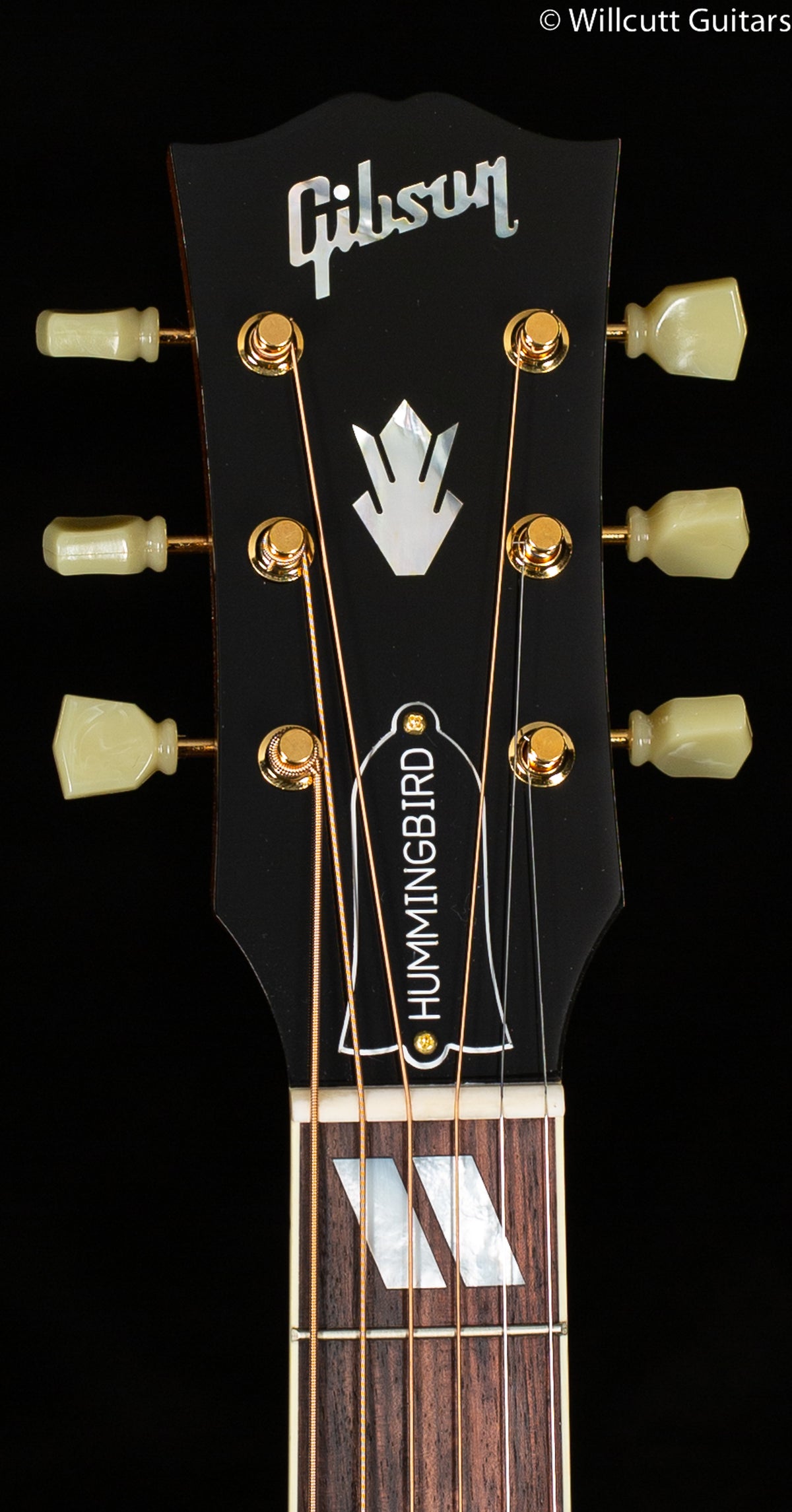 Gibson Custom Shop Willcutt Exclusive Hummingbird Original Heritage Cherry Sunburst Red Spruce Top (069)