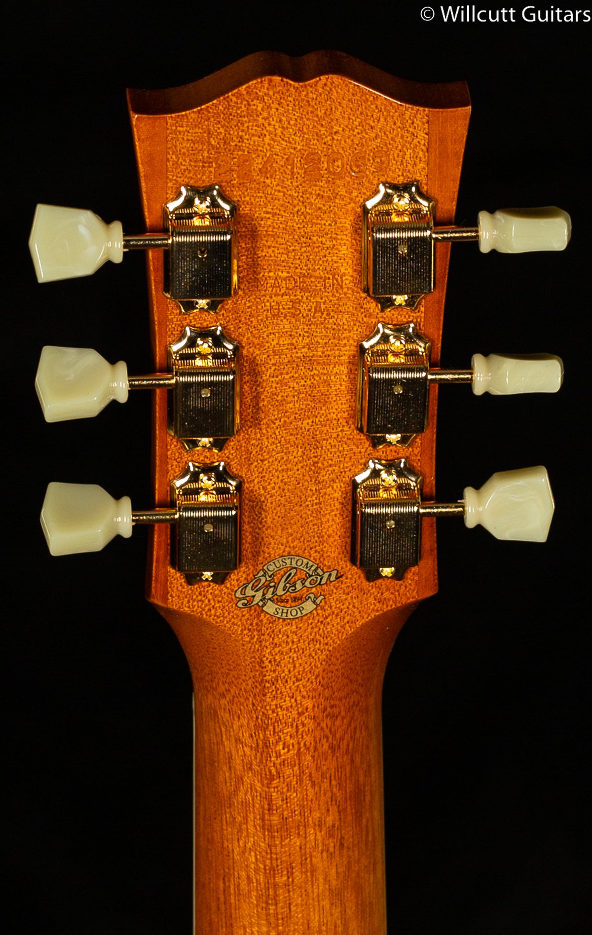 Gibson Custom Shop Willcutt Exclusive Hummingbird Original Heritage Cherry Sunburst Red Spruce Top (069)