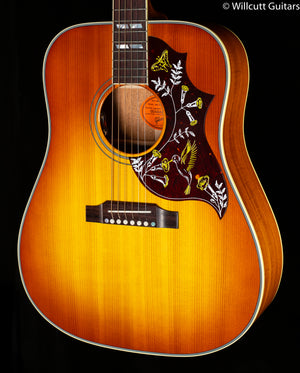 Gibson Hummingbird Original Heritage Cherry Sunburst Red Spruce Top (073)