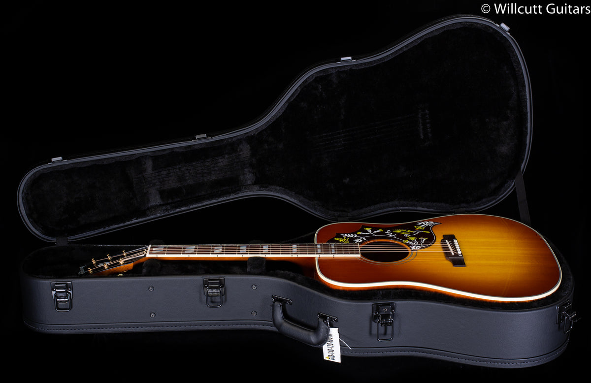 Gibson Hummingbird Original Heritage Cherry Sunburst Red Spruce Top (073)