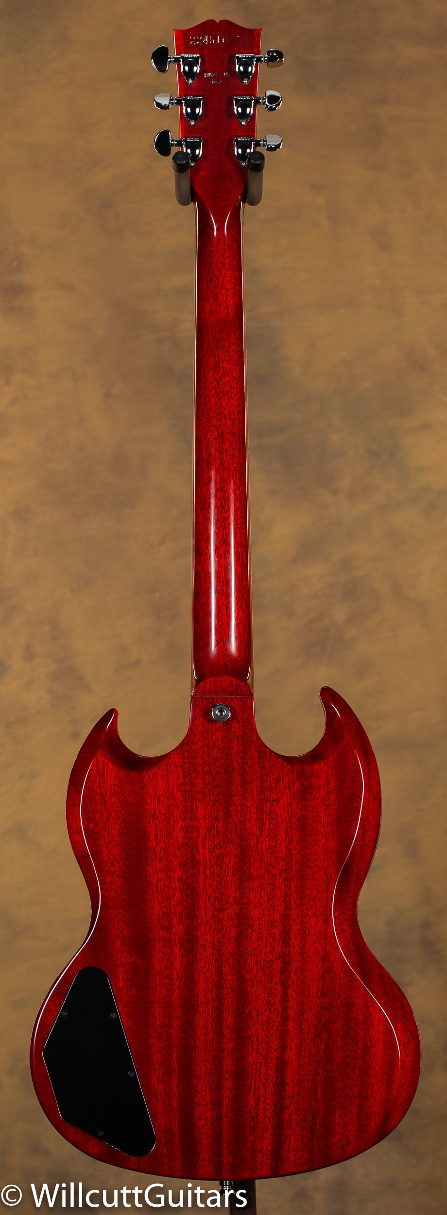 ギター Gibson 2022 SG Standard Heritage Cherry Gibson Back in Black… Heritage Cherry, and Dark Walnut!