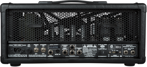 EVH 5150III 50W 6L6 Head, Black (655)
