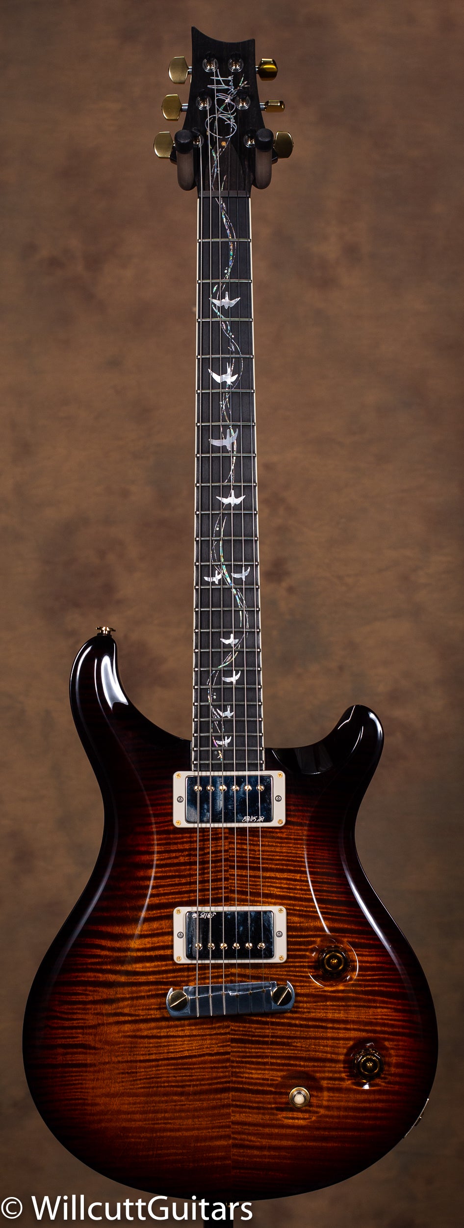 PRS McCarty Vine 30th Anniversary Black Gold Wraparound Burst USED