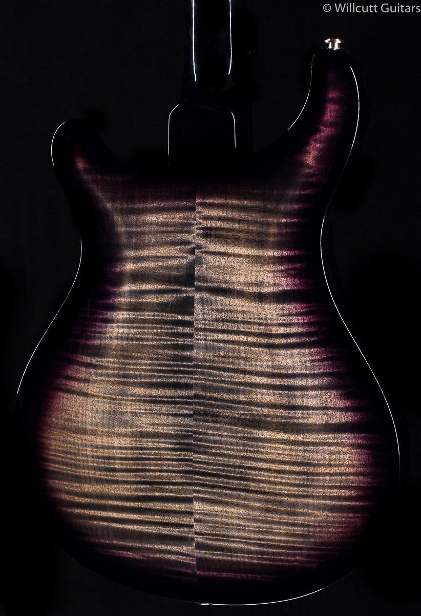 PRS Hollowbody II Purple Charcoal Burst 10 Top (574)