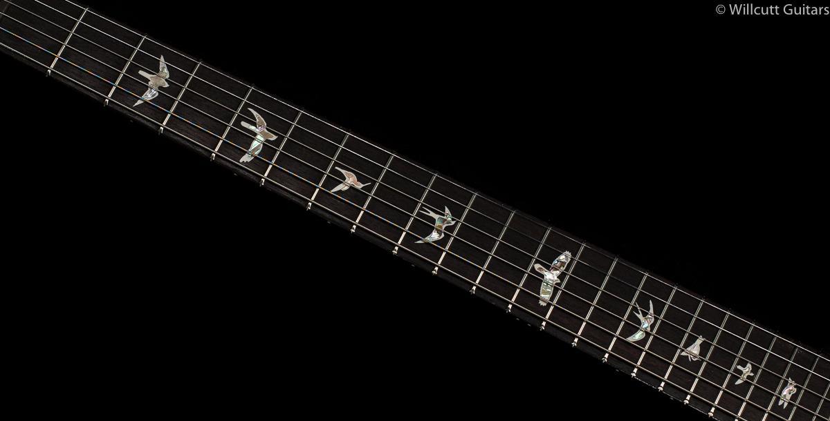 PRS Hollowbody II Purple Charcoal Burst 10 Top (574)