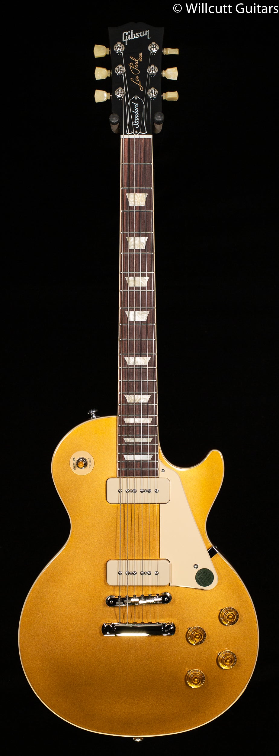 Gibson Les Paul Standard '50s P90 Gold Top - Willcutt Guitars