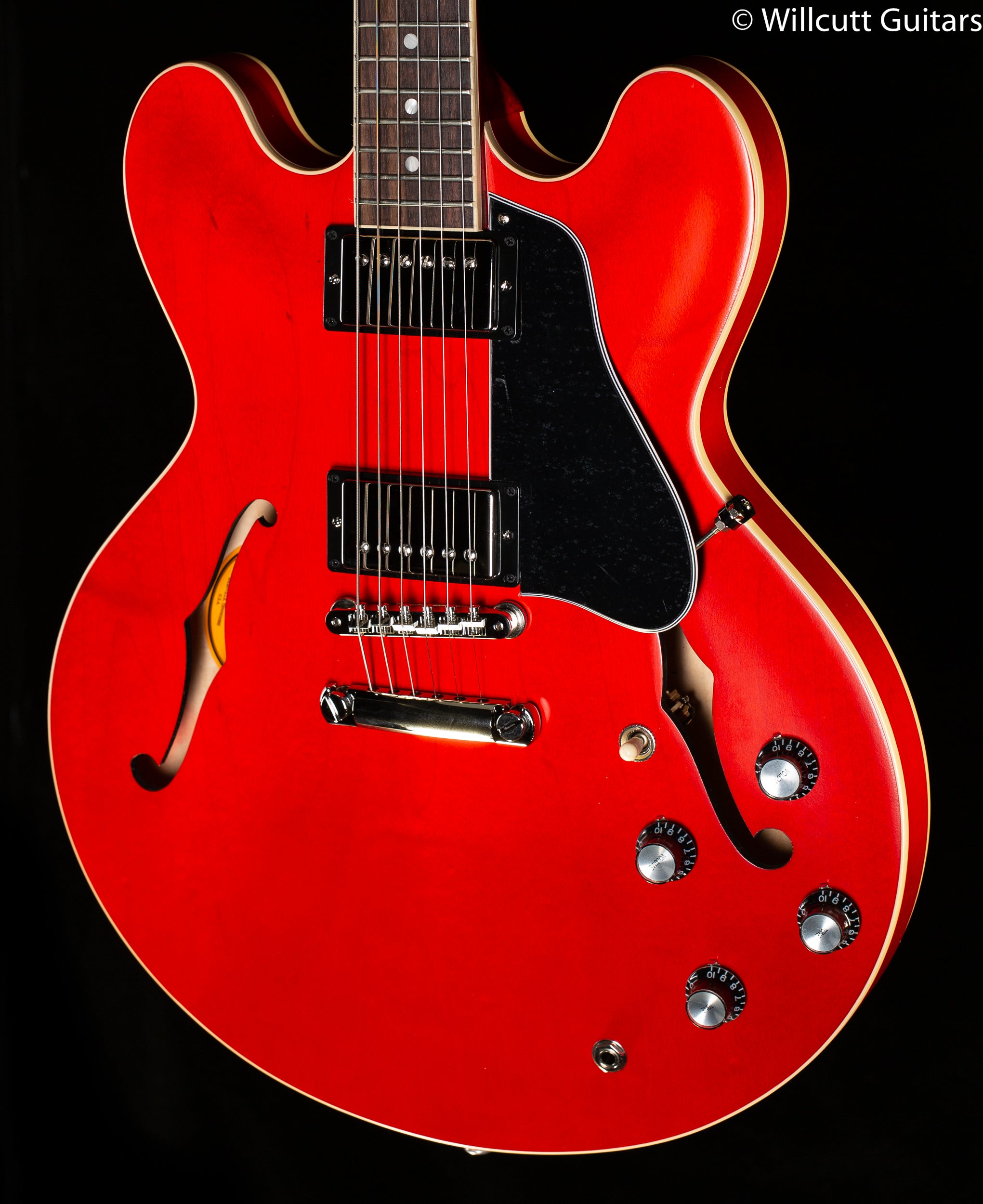 Gibson ES-335 Satin Cherry (328) - Willcutt Guitars