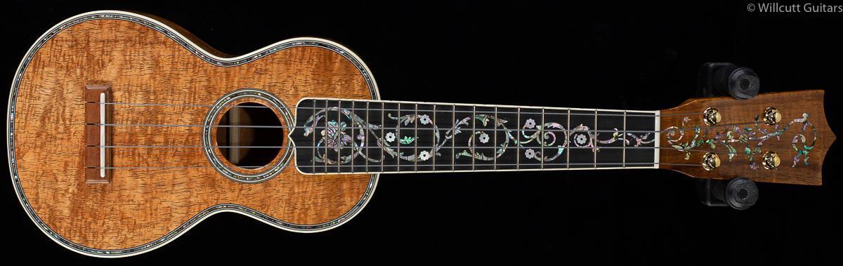 Martin Custom Shop Soprano Uke Koa Tree of Life Inlay (762)