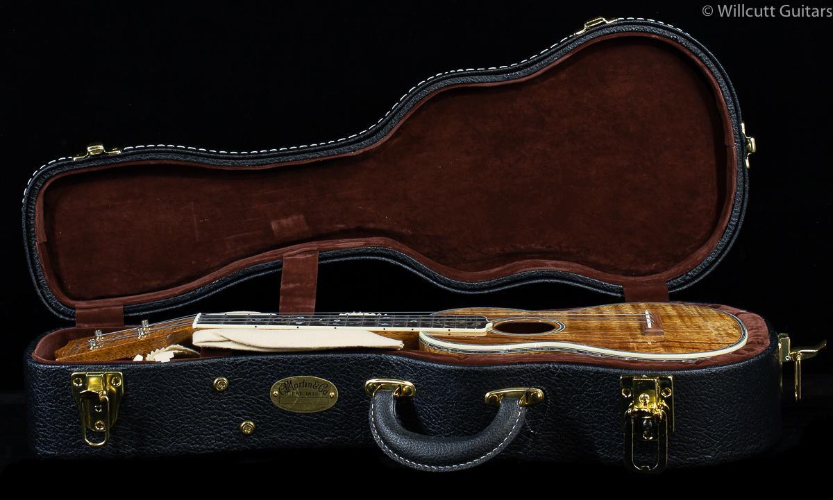 Martin Custom Shop Concert Uke Flamed Koa Tree of Life Inlay (786)