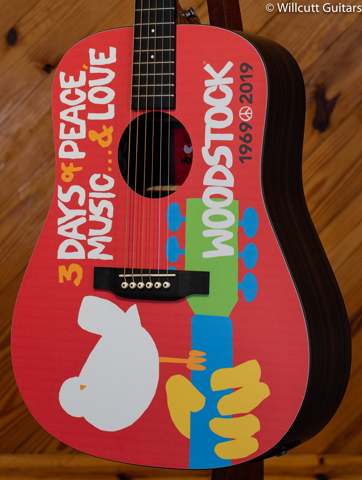 Martin Custom DX Woodstock 50th Anniversary DEMO