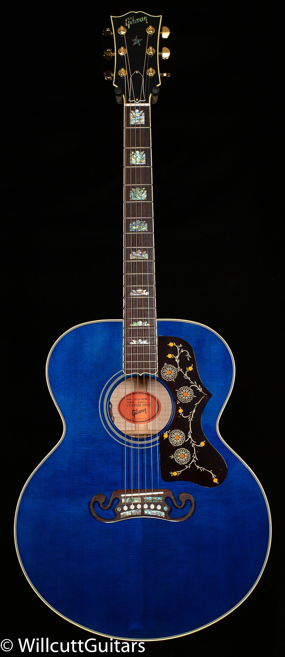 Gibson Custom Shop SJ-200 Special Viper Blue (013) - Willcutt Guitars