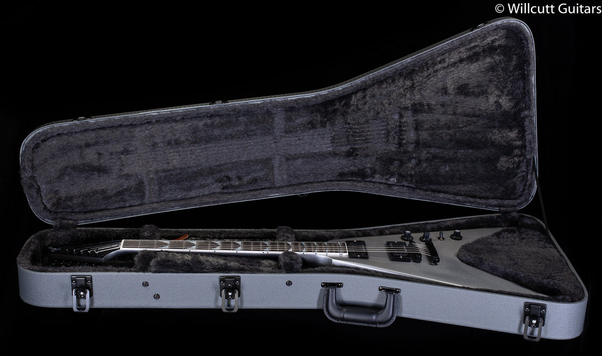 Gibson Dave Mustaine Flying V EXP Silver Metallic
