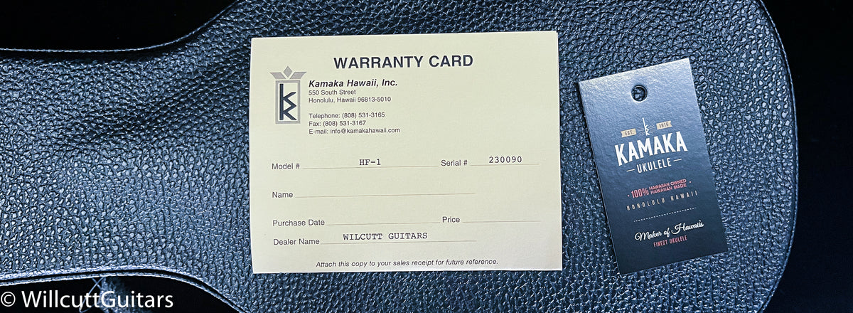 Kamaka HF-1 Standard Soprano with Case (090)