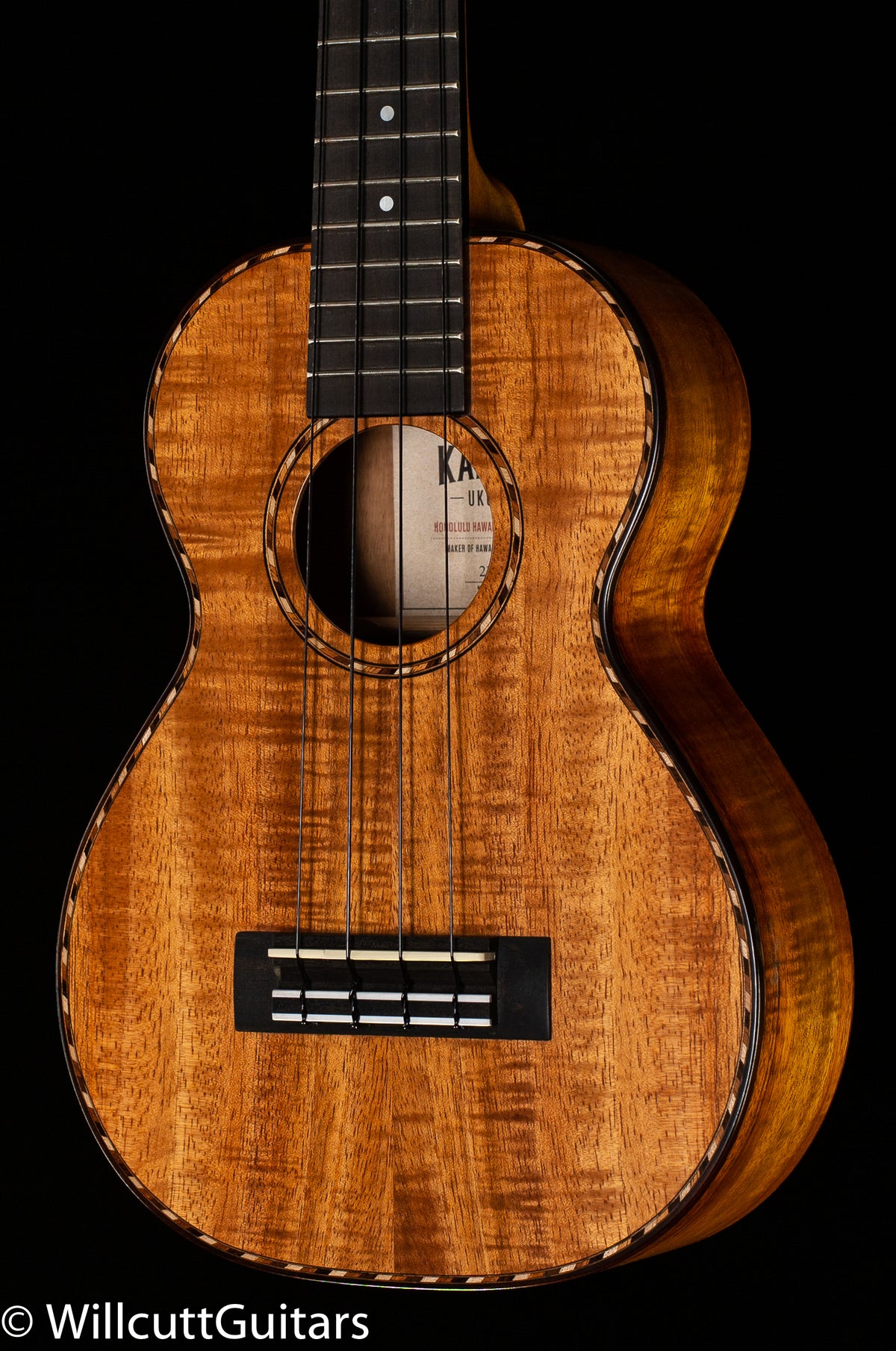Kamaka HF-DI Ukulele Concert Deluxe Slotted Head with Case (101)