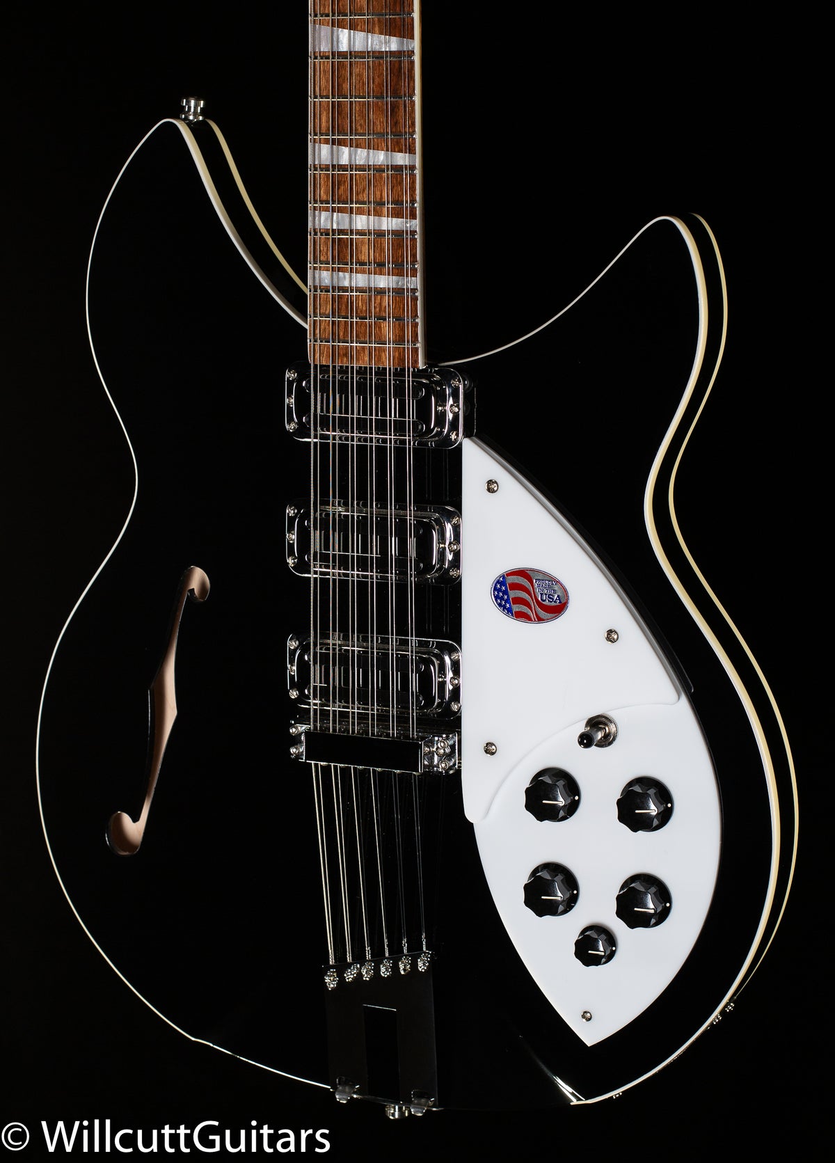 Rickenbacker 1993 Plus JetGlo (703)
