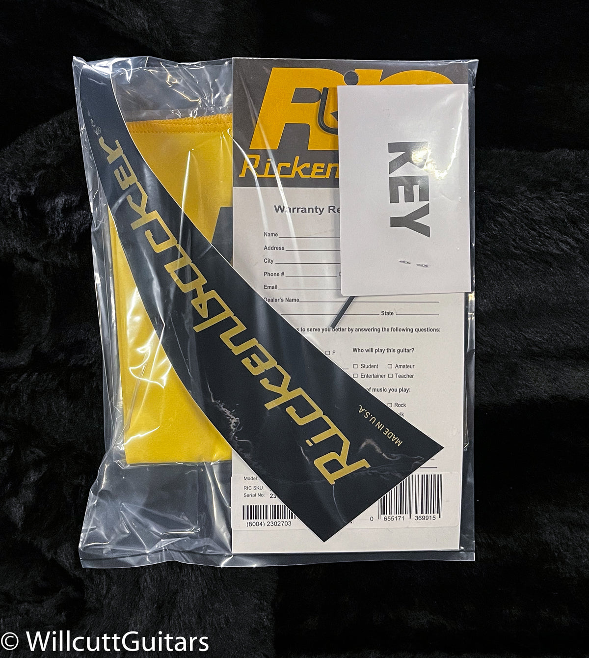 Rickenbacker 1993 Plus JetGlo (703)