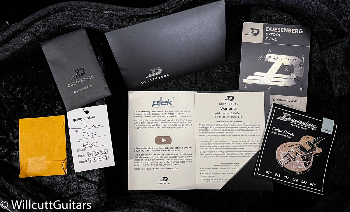 Duesenberg Starplayer TV Plus Black  (034)